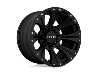 HELO HE901 Satin Black 6-Lug Wheel; 18x9; 18mm Offset (21-24 Tahoe)