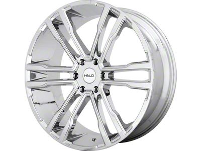 HELO HE918 Chrome 6-Lug Wheel; 20x9; 15mm Offset (21-26 Yukon)