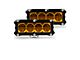 Heretic Studios 4-Inch Amber LED Pod Lights; Spot Beam (Universal; Some Adaptation May Be Required)