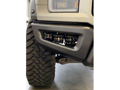 Heretic Studios Clear Quattro/Clear BA-2 LED Fog Light Kit (17-20 F-150 Raptor)