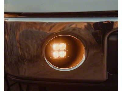 Heretic Studios Series 1 LED Fog Light Kit; Amber Lens (06-14 F-150, Excluding Raptor)