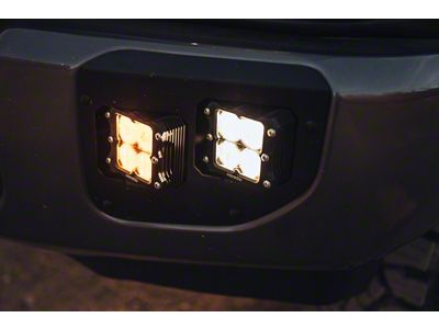 Heretic Studios LED Fog Light Kit; Combo Beam; Clear Lens (20-22 F-250 Super Duty)