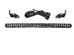 Heretic Studios 30-Inch Curved LED Light Bar with Bumper Mounting Kit; Combo Beam; Clear Lens (23-26 F-350 Super Duty, Excluding XL)