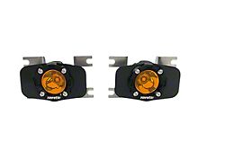 Heretic Studios LED Fog Light Kit; Amber Lens; Flood Beam (23-26 F-350 Super Duty, Excluding XL & XLT)