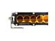 Heretic Studios 30-Inch Curved Amber LED Light Bar; Spot Beam (Universal; Some Adaptation May Be Required)