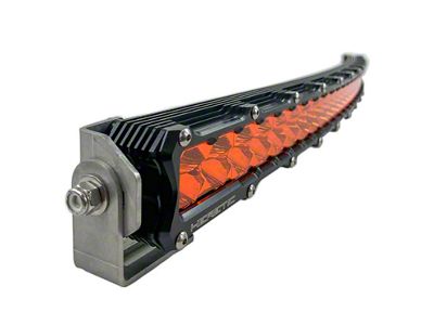 Heretic Studios 50-Inch Curved Amber LED Light Bar; Flood Beam (Universal; Some Adaptation May Be Required)