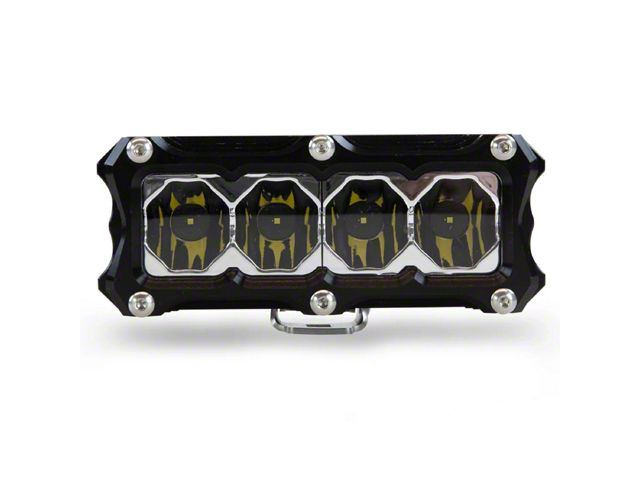 Heretic Studios 4-Inch LED Light Bar; Flood Beam (Universal; Some Adaptation May Be Required)