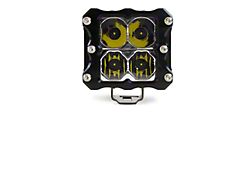 Heretic Studios 4-Inch LED Pod Light; Flood Beam (Universal; Some Adaptation May Be Required)
