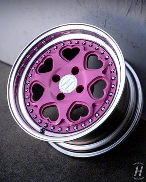 Tahoe KOKORO-OR Pink 6-Lug Wheel; 17x9; 12mm Offset (07-14 Tahoe