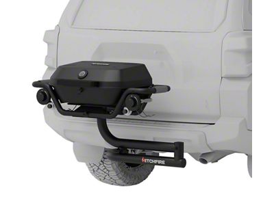 HitchFire F-20 Propane Hitch Mounted Grill; Dual Swing (Universal; Some Adaptation May Be Required)