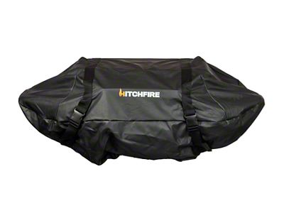 HitchFire Grill Cover for Forge 15 and F-20 Grill; Black