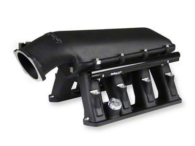 Holley EFI Gen III HEMI Hi-Ram EFI Intake Manifold with 105mm LS Throttle Body Mount; Black (09-24 5.7L RAM 1500)