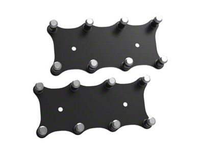 Holley EFI Gen III Ignition Coil Remote Relocation Bracket; Black (99-06 V8 Sierra 1500)