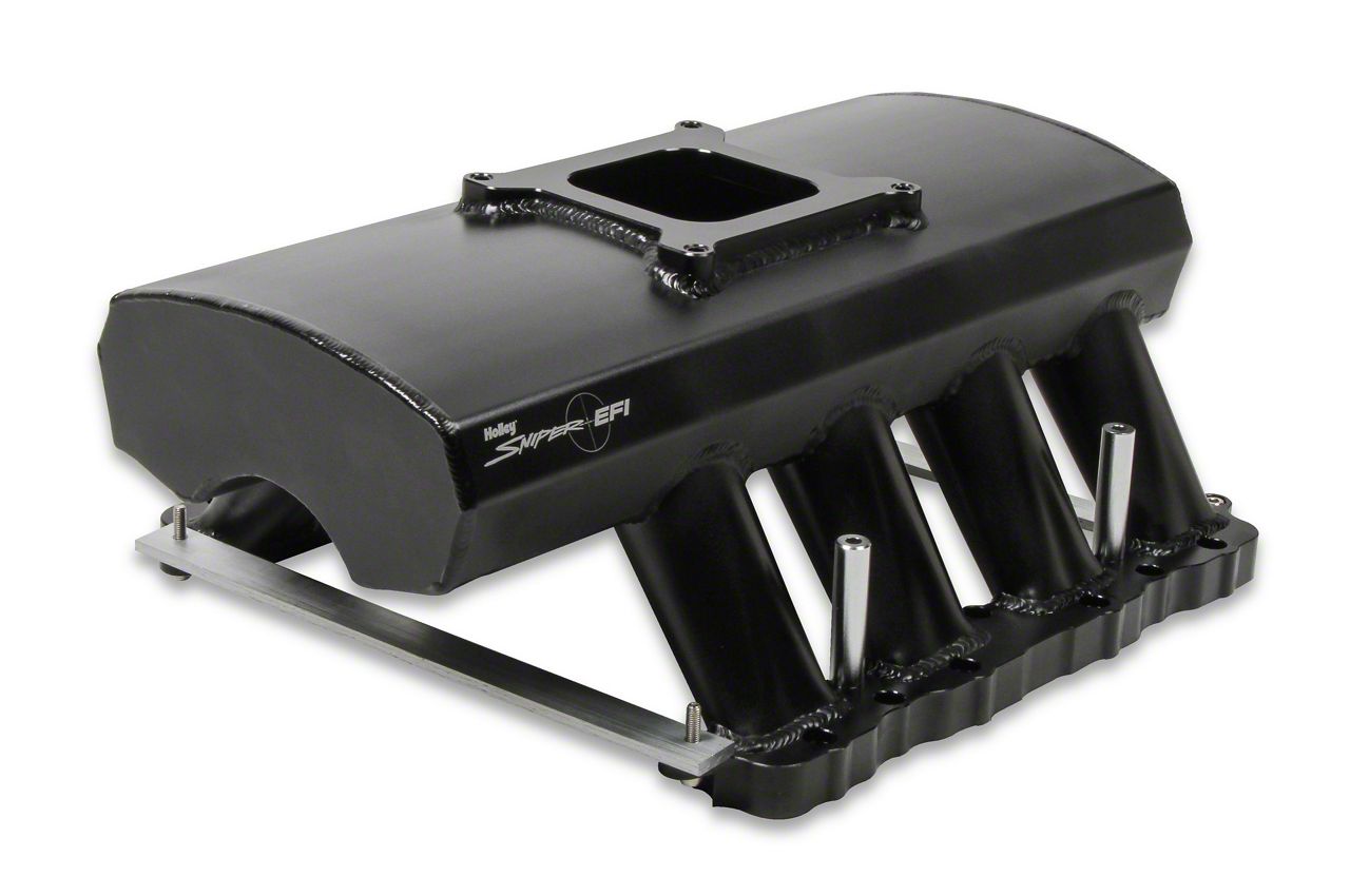 Holley F150 HiRise Single Plane EFI Intake Manifold with Fuel Rails