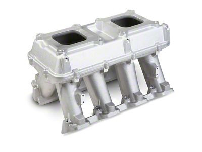Holley Sideways and Inline Mount GM LS3/L92 Modular Carbureted Hi-Ram Intake Manifold (07-08 6.2L Sierra 1500 Denali)