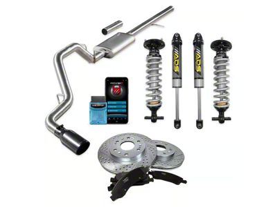 Holley Off-Road Performance Package (14-18 4.3L, 5.3L Sierra 1500 Double Cab, Crew Cab)