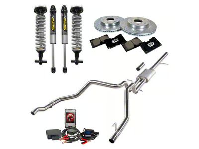 Holley Off-Road Performance Package (19-21 5.3L Sierra 1500 w/ Factory Dual Exhaust; 2022 5.3L Silverado 1500 LTD w/ Factory Dual Exhaust)