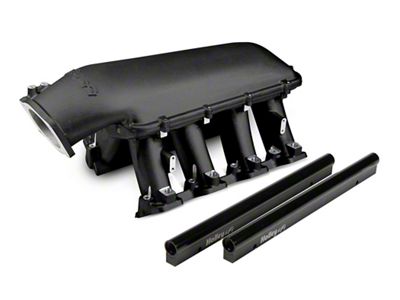 Holley GM LS3/L92 Modular EFI Hi-Ram Intake Manifold with 105mm LS Throttle Body Mount; Black (2008 6.2L Tahoe)