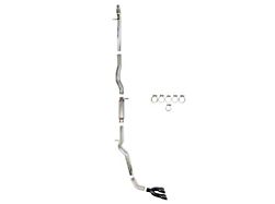 Hooker BlackHeart Single Exhaust System with Black Tips; Side Exit (19-23 Ranger)