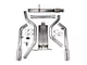 Hooker BlackHeart Dual Exhaust System with Polished Tips; Rear Exit (09-18 5.3L Silverado 1500)