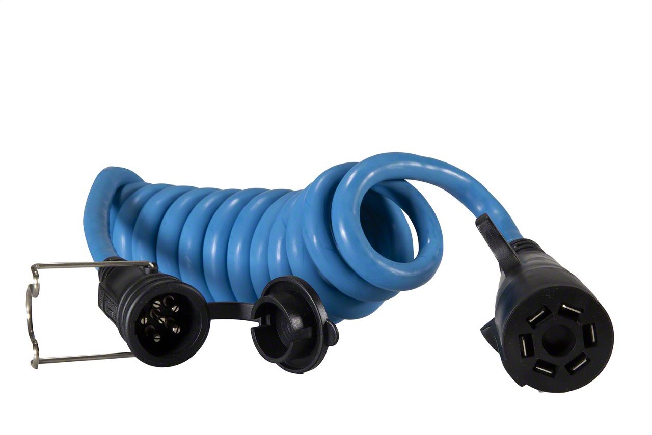 Endurance Hopkins 47054 Flex-Coil Adattatore Per Rimorchio Da 7 A 6 Poli - 8 Piedi
