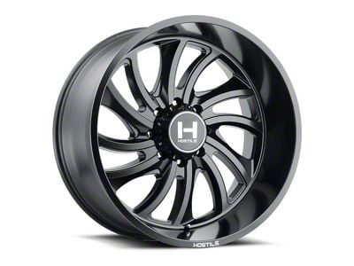 Hostile Demon Asphalt 8-Lug Wheel; 20x12; -44mm Offset (01-06 Sierra 2500 HD)