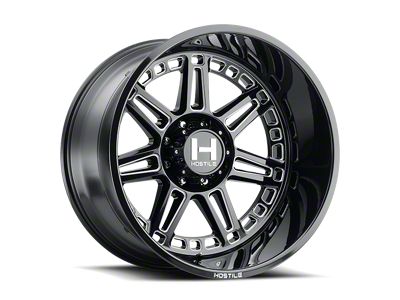Hostile Lunatic Blade Cut 8-Lug Wheel; 20x9; 12mm Offset (01-06 Sierra 2500 HD)