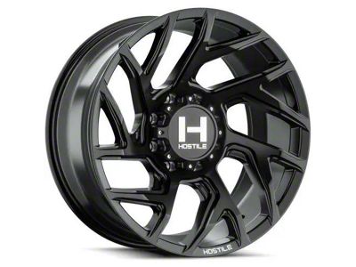Hostile Vortex Asphalt 8-Lug Wheel; 22x12; -44mm Offset (01-06 Sierra 2500 HD)