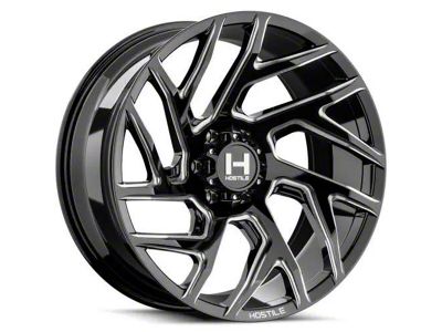 Hostile Vortex Blade Cut 8-Lug Wheel; 20x9; 0mm Offset (01-06 Sierra 2500 HD)