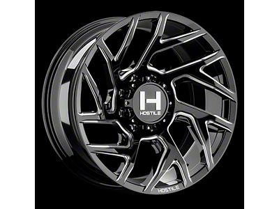 Hostile Vortex Blade Cut 8-Lug Wheel; 22x12; -44mm Offset (01-06 Sierra 2500 HD)