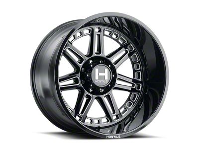 Hostile Lunatic Blade Cut 8-Lug Wheel; 22x12; -44mm Offset (01-06 Sierra 3500 HD SRW)