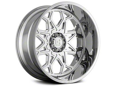 Hostile Anvil Armor Plated 8-Lug Wheel; 22x10; -25mm Offset (01-06 Silverado 2500 HD)