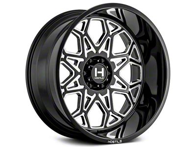 Hostile Anvil Blade Cut 8-Lug Wheel; 20x10; -19mm Offset (01-06 Silverado 2500 HD)
