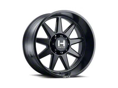 Hostile Omega Asphalt 8-Lug Wheel; 26x12; -44mm Offset (01-06 Silverado 2500 HD)