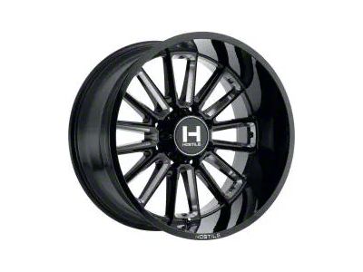 Hostile Predator Blade Cut 8-Lug Wheel; 20x10; -19mm Offset (01-06 Silverado 2500 HD)