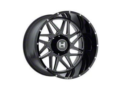 Hostile Sprocket Blade Cut 8-Lug Wheel; 22x14; -76mm Offset (01-06 Silverado 2500 HD)
