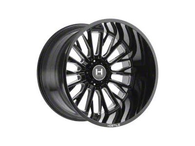 Hostile Fury Blade Cut 8-Lug Wheel; 20x12; -44mm Offset (01-06 Silverado 3500 HD SRW)
