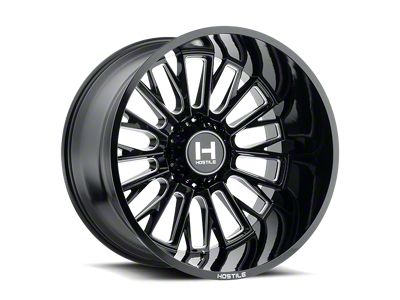 Hostile Fury Blade Cut 8-Lug Wheel; 22x12; -44mm Offset (01-06 Silverado 3500 HD SRW)
