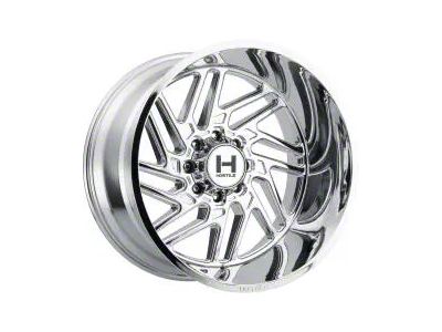 Hostile Jigsaw Armor Plated 8-Lug Wheel; 22x12; -44mm Offset (01-06 Silverado 3500 HD SRW)