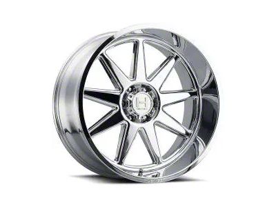 Hostile Omega Armor Plated 8-Lug Wheel; 20x10; -19mm Offset (01-06 Silverado 3500 HD SRW)