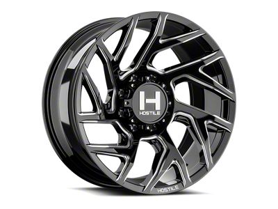 Hostile Vortex Blade Cut 8-Lug Wheel; 20x10; -19mm Offset (01-06 Silverado 3500 HD SRW)