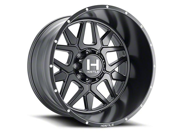 Hostile Diablo Asphalt 8-Lug Wheel; 20x9; 12mm Offset (03-09 RAM 2500)