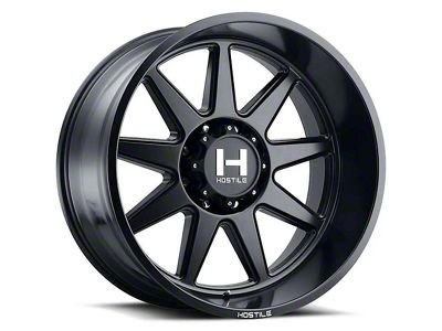 Hostile Omega Asphalt 8-Lug Wheel; 26x12; -44mm Offset (03-09 RAM 2500)