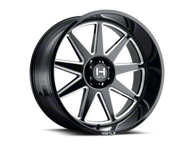 Hostile Omega Blade Cut 8-Lug Wheel; 24x12; -44mm Offset (03-09 RAM 2500)