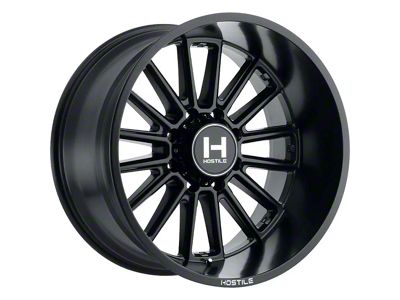 Hostile Predator Asphalt 8-Lug Wheel; 22x12; -44mm Offset (03-09 RAM 2500)