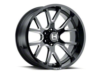 Hostile Rage Blade Cut 8-Lug Wheel; 24x14; -76mm Offset (03-09 RAM 2500)