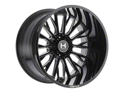 Hostile Fury Blade Cut 8-Lug Wheel; 22x12; -44mm Offset (03-09 RAM 3500 SRW)