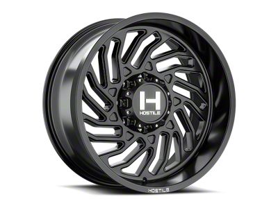 Hostile Twister Asphalt 8-Lug Wheel; 22x12; -44mm Offset (03-09 RAM 3500 SRW)