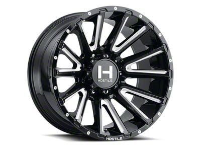 Hostile Typhoon Blade Cut 8-Lug Wheel; 20x12; -44mm Offset (03-09 RAM 3500 SRW)