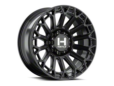 Hostile Warrior Asphalt 8-Lug Wheel; 20x10; -19mm Offset (03-09 RAM 3500 SRW)